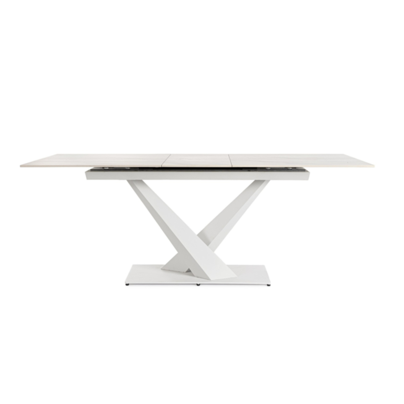TAVOLO ALL. JOHANNES 160-200X90 BIANCO