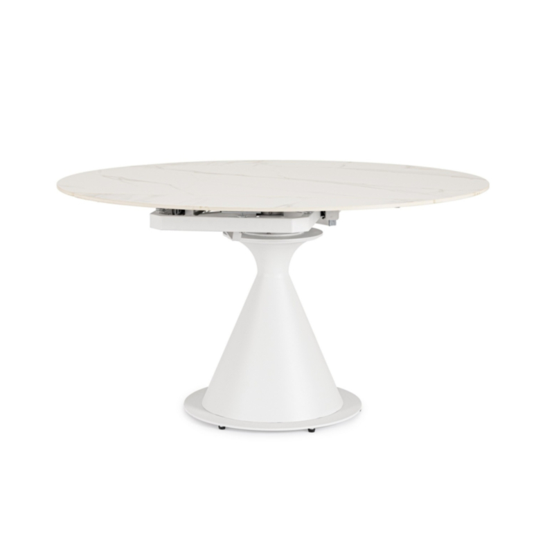 TAVOLO ALL. JONNI 85-135 BIANCO