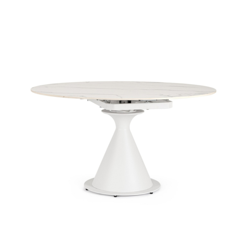 TAVOLO ALL. JONNI 85-135 BIANCO