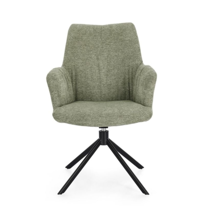 ALEXANDER OLIVE SWIVEL ARMCHAIR