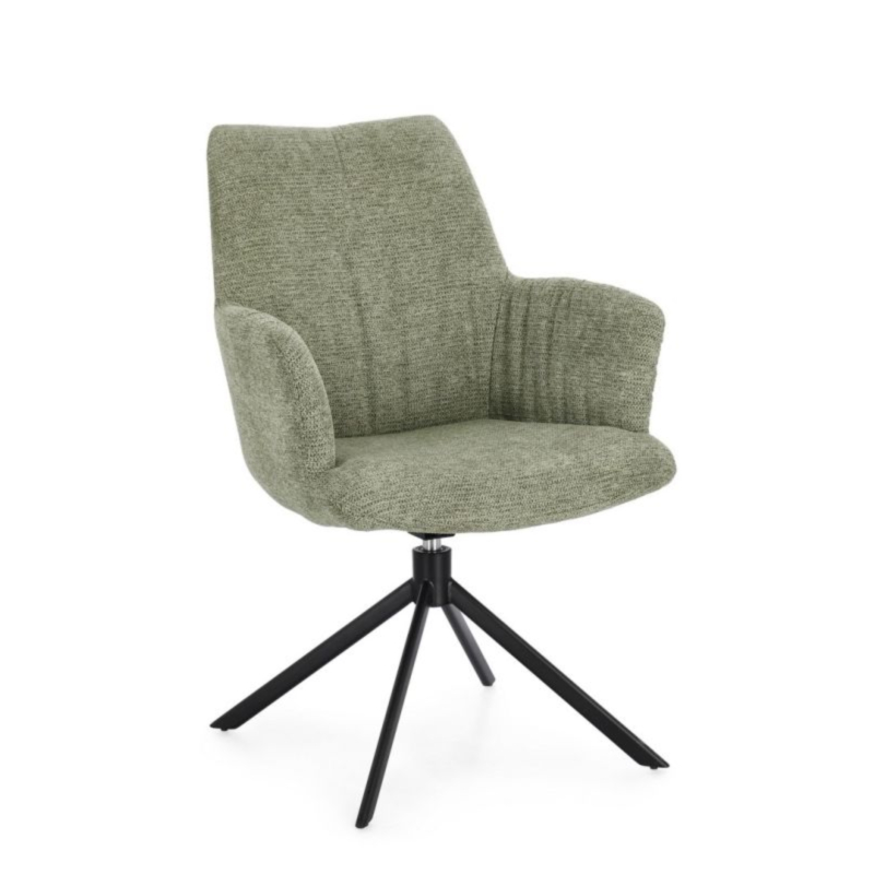 ALEXANDER OLIVE SWIVEL ARMCHAIR