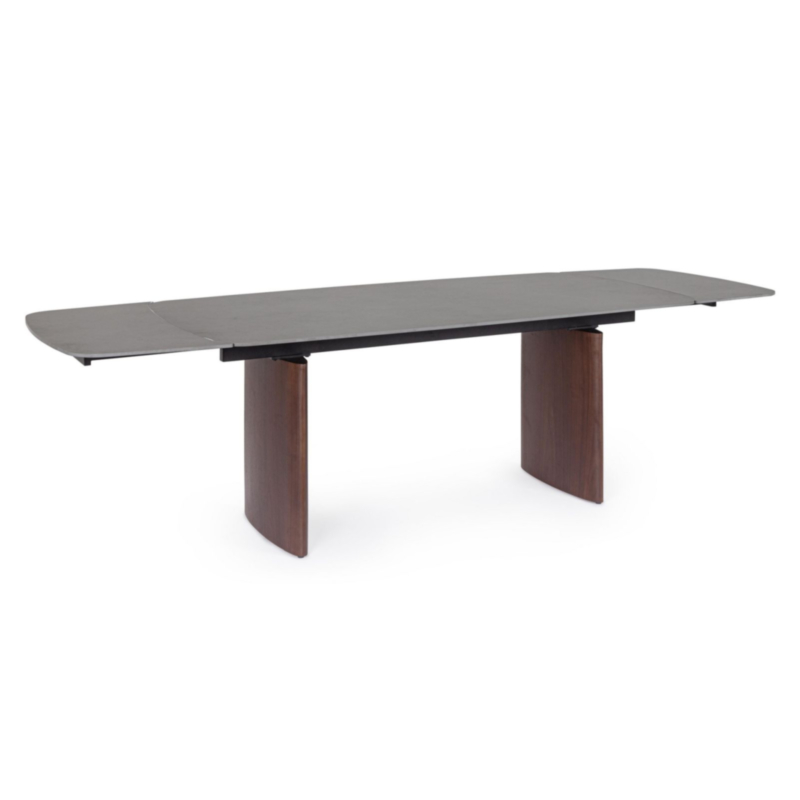 TAVOLO ALL.MAILIS 180/260X90 NOCE/GRIGIO