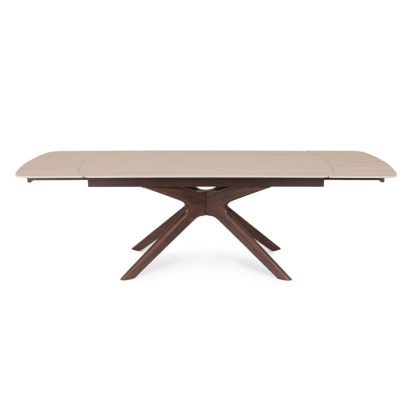 TAVOLO ALL. MARITTA 170/250X90 NOCE/TRAV