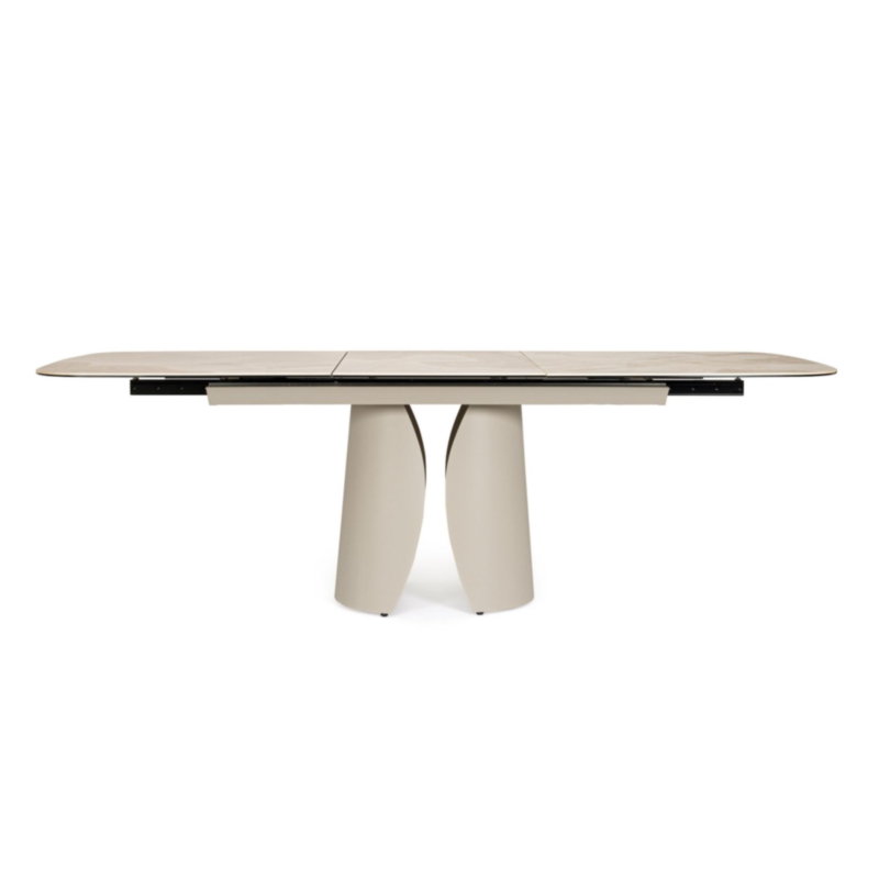 ARDIS LIGHT BEIGE EXTEN TABLE 180/240X95