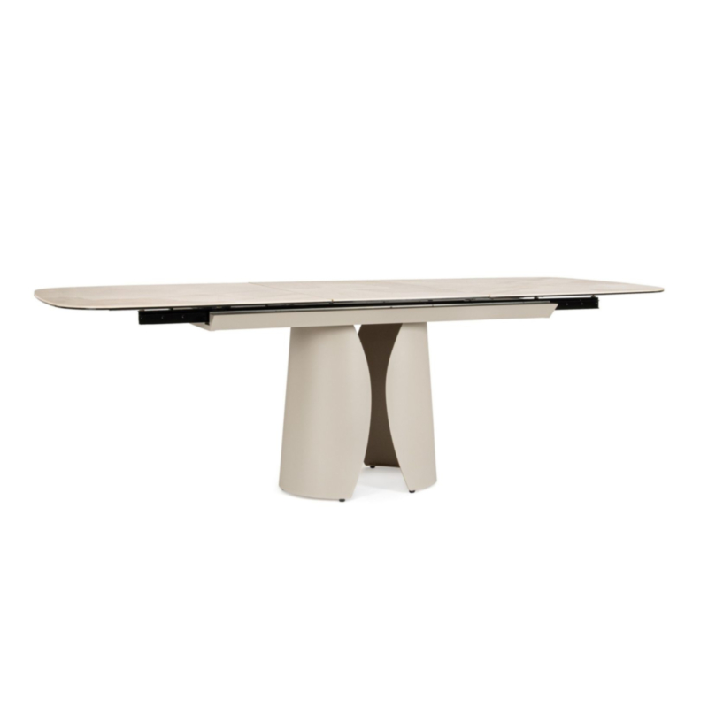 ARDIS LIGHT BEIGE EXTEN TABLE 180/240X95
