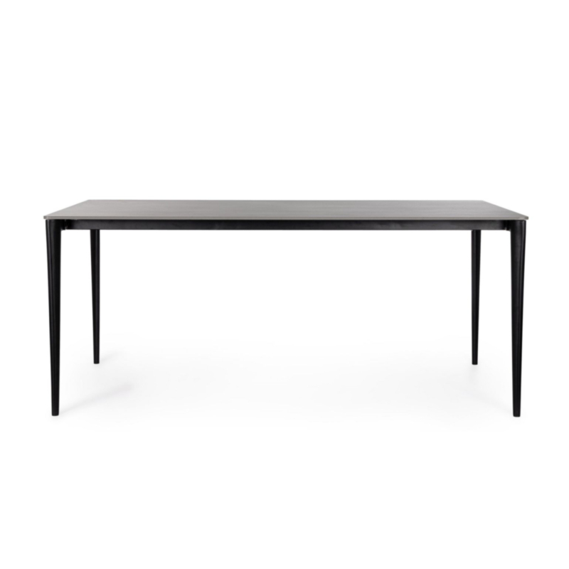 TAVOLO REIJA 180X90 NERO/GRIGIO