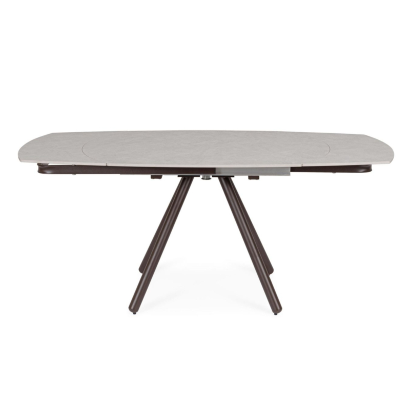 TAVOLO ALL.RAITA 119/178X89 RUST/GRIG.C