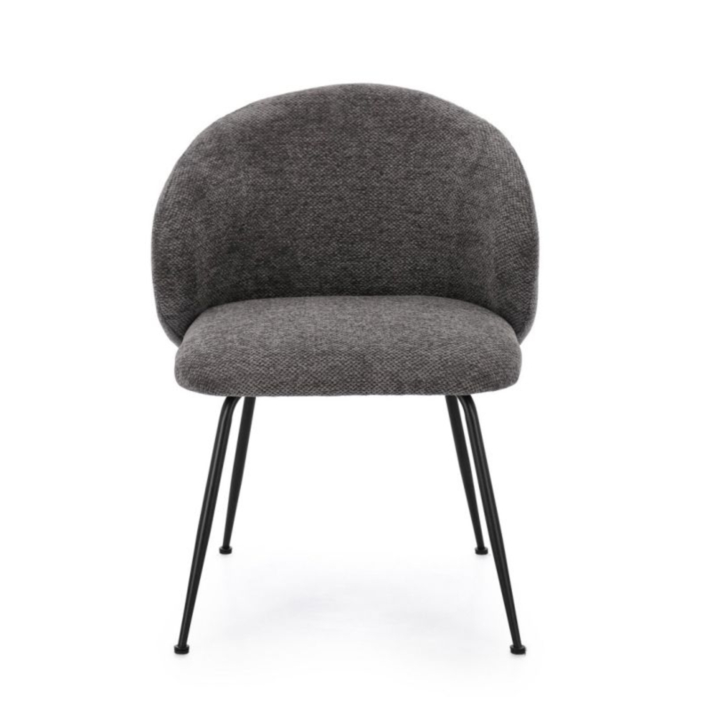 SILLA GESIEN GRIS OSCURO