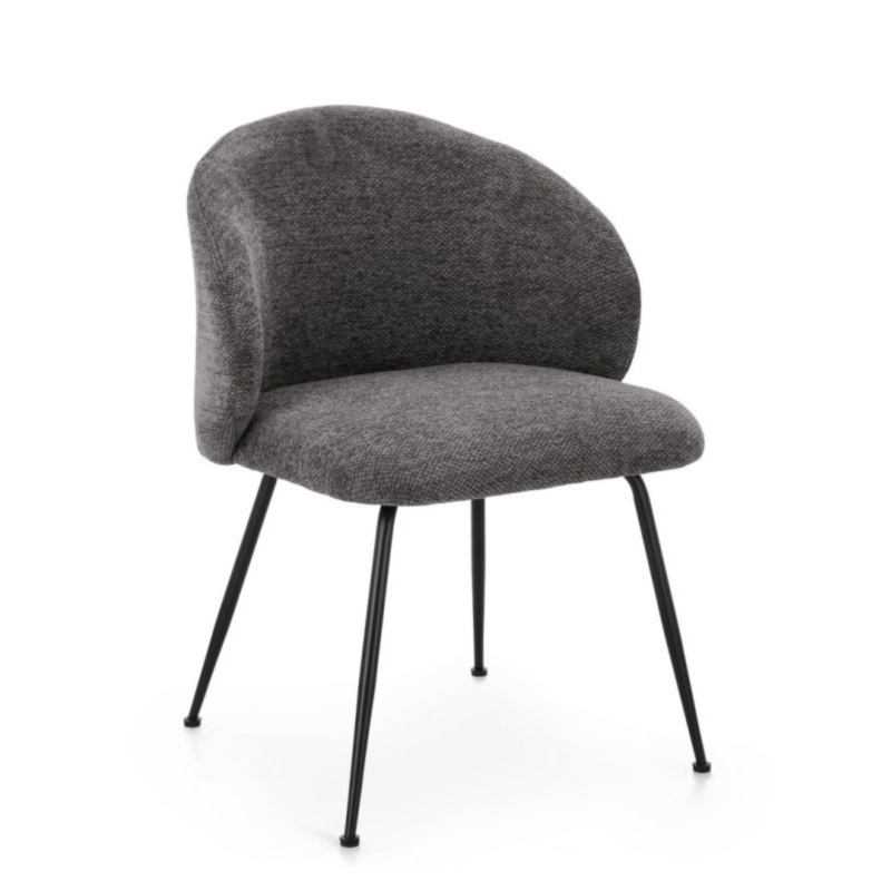 SILLA GESIEN GRIS OSCURO