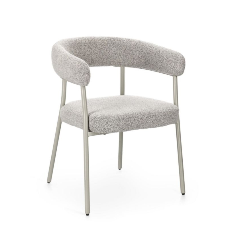 SEDIA C-BR GIAELE WARM GREY/TORTORA
