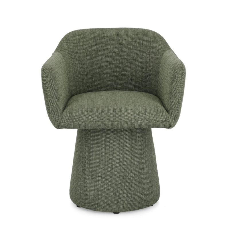 POLTRONA GIREVOLE LOTTIE VERDE