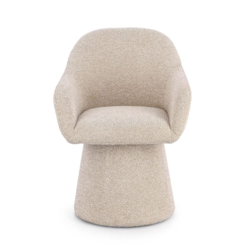 POLTRONA GIREVOLE ANTARA BEIGE