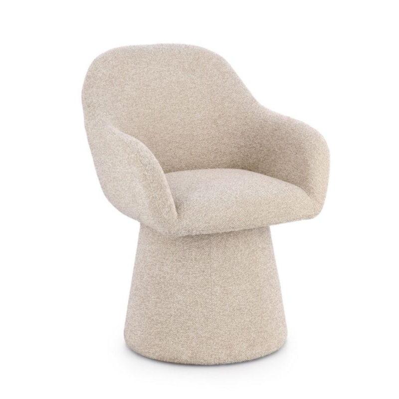 POLTRONA GIREVOLE ANTARA BEIGE