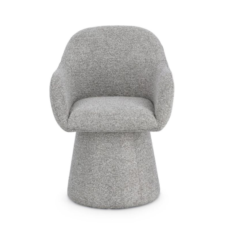 POLTRONA GIREVOLE ANTARA GRIGIO