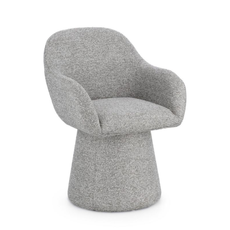 POLTRONA GIREVOLE ANTARA GRIGIO