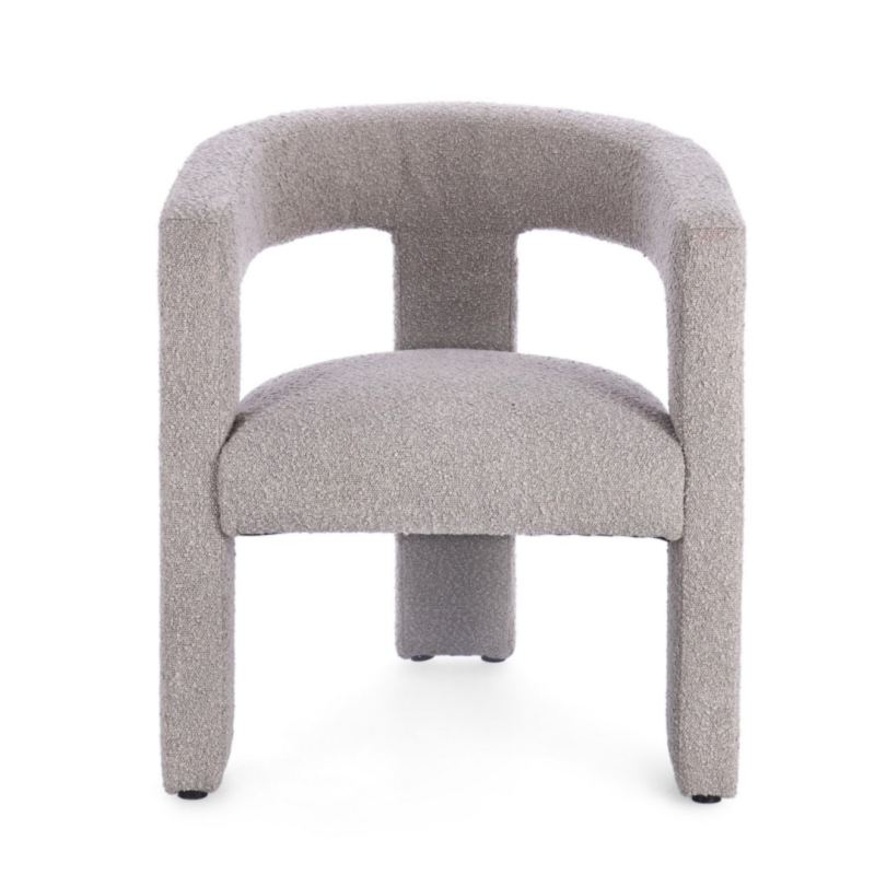 SEDIA C-BR ARABELLA GRIGIO PERLA