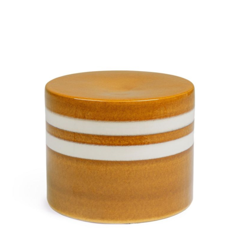 TAVOLINO ZALEM TO MARRONE-BIANCO H34