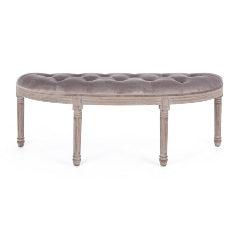 TILDE TAUPE BENCH