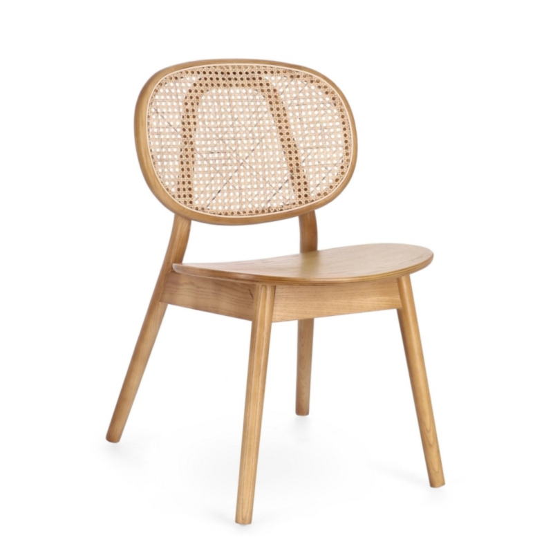 SEDIA IN LEGNO NATURALE - ADOLIS