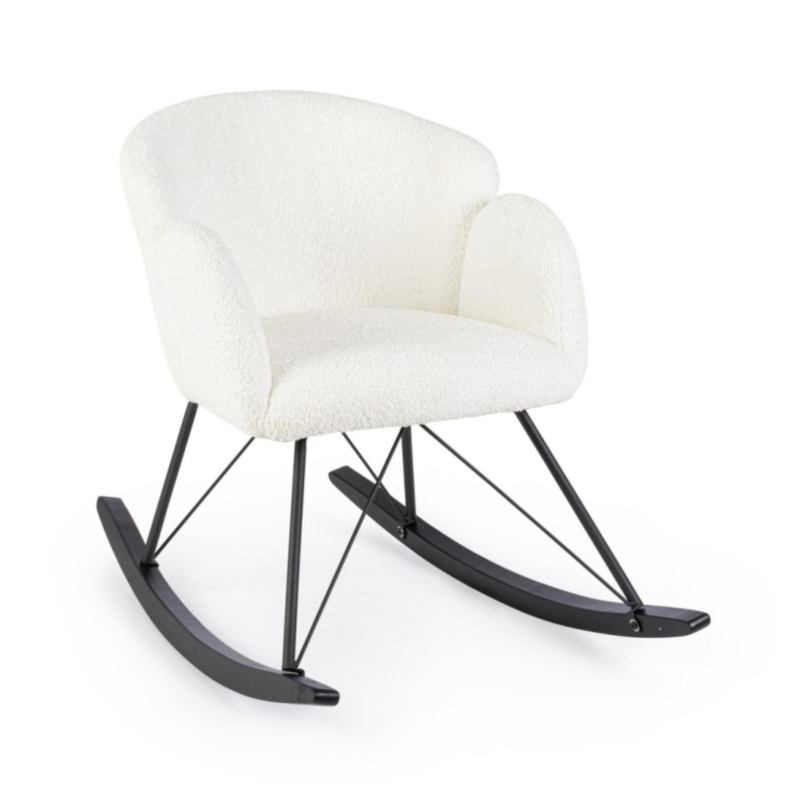 SILLÓN MECEDOR SIBILLA BLANCO