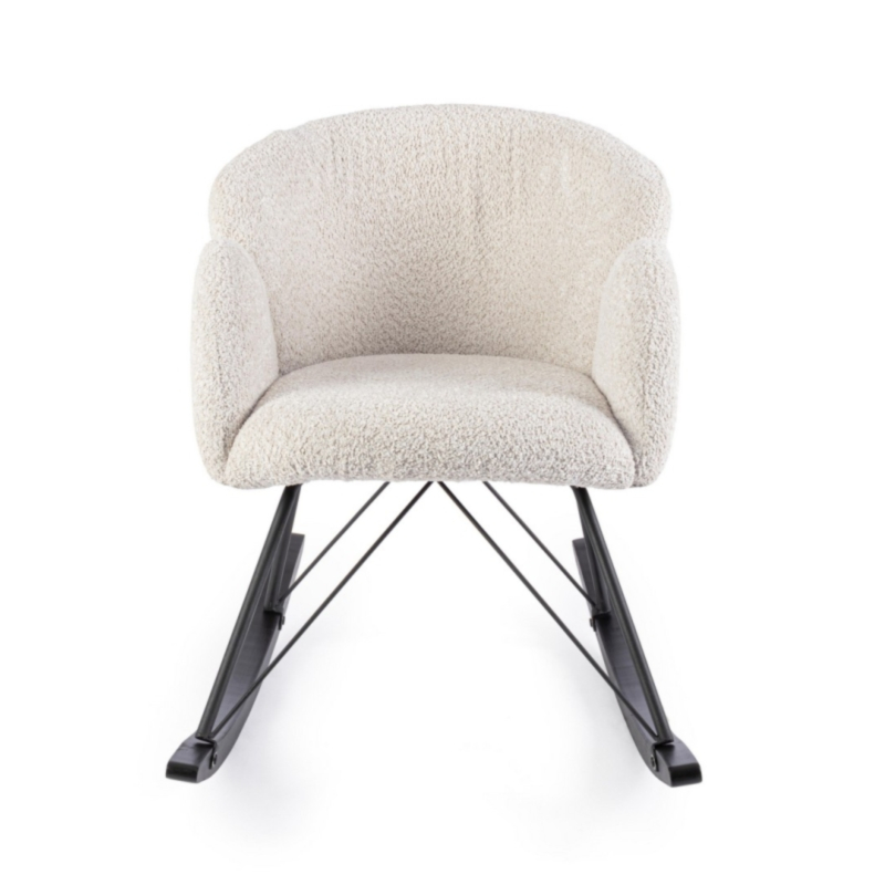 SIBILLA NATURAL ROCKING ARMCHAIR