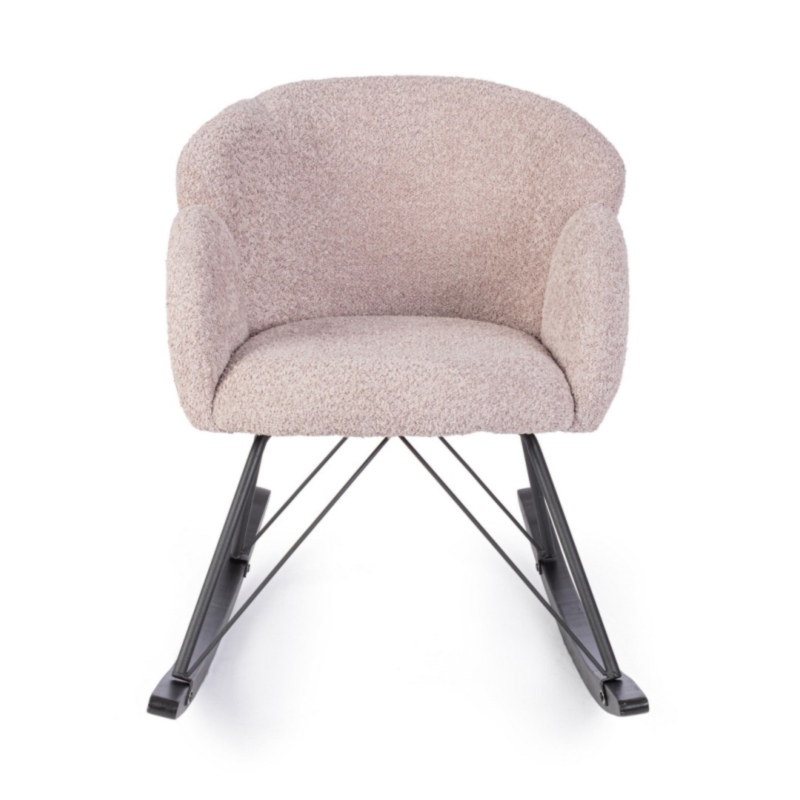 SILLÓN MECEDOR SIBILLA ROSA ANTIGUO