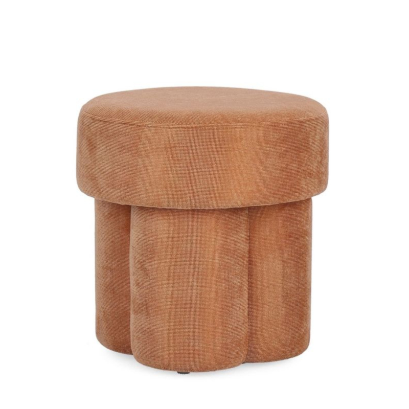 GLENDA ORANGE STOOL