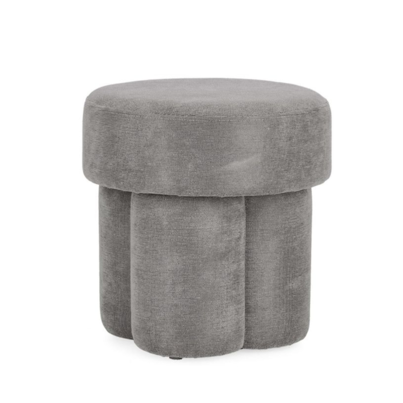 TABURETE GLENDA GRIS