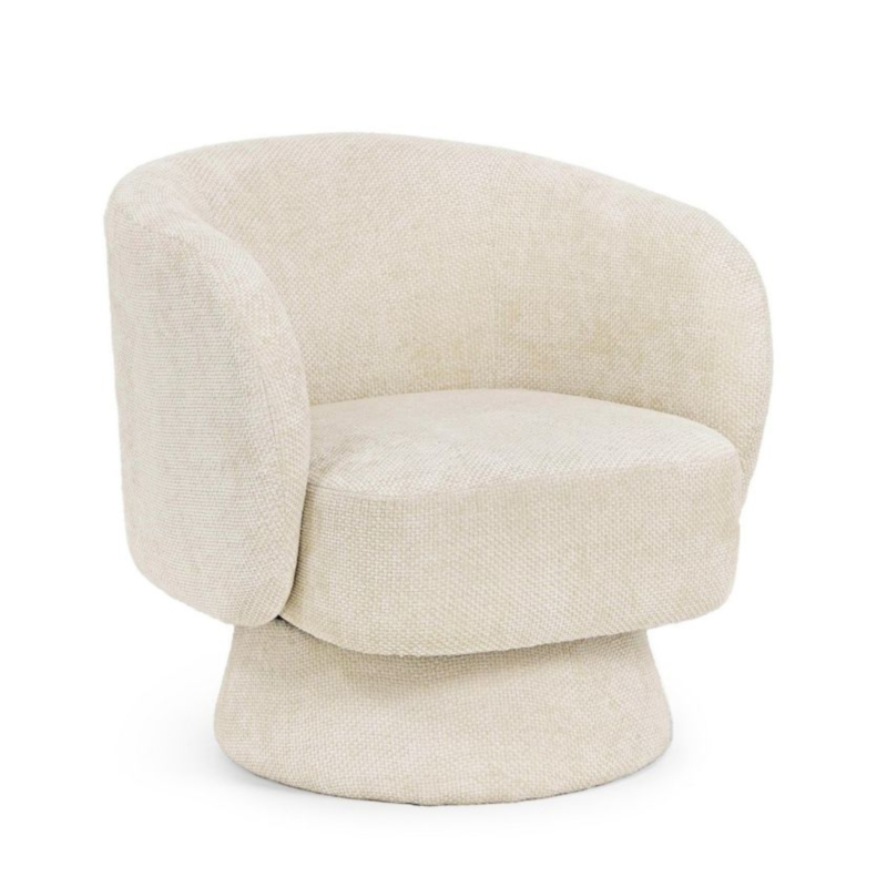 JULIENNE SHELL SWIVEL ARMCHAIR