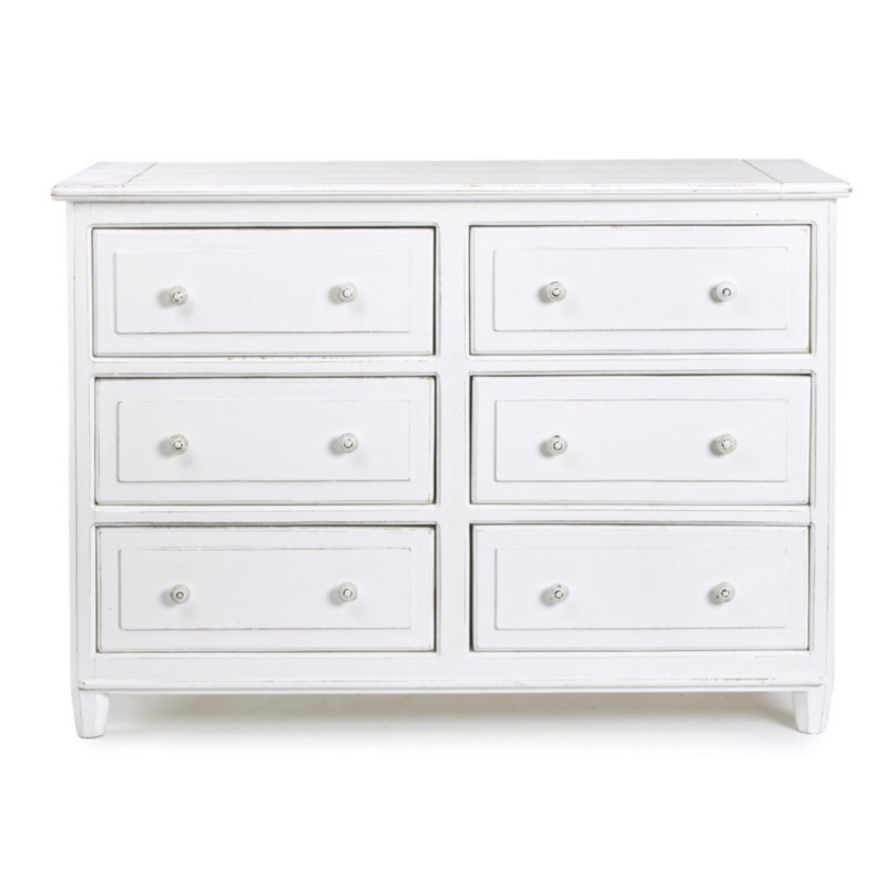 COLETTE CHEST OF DRAWERS 6DR