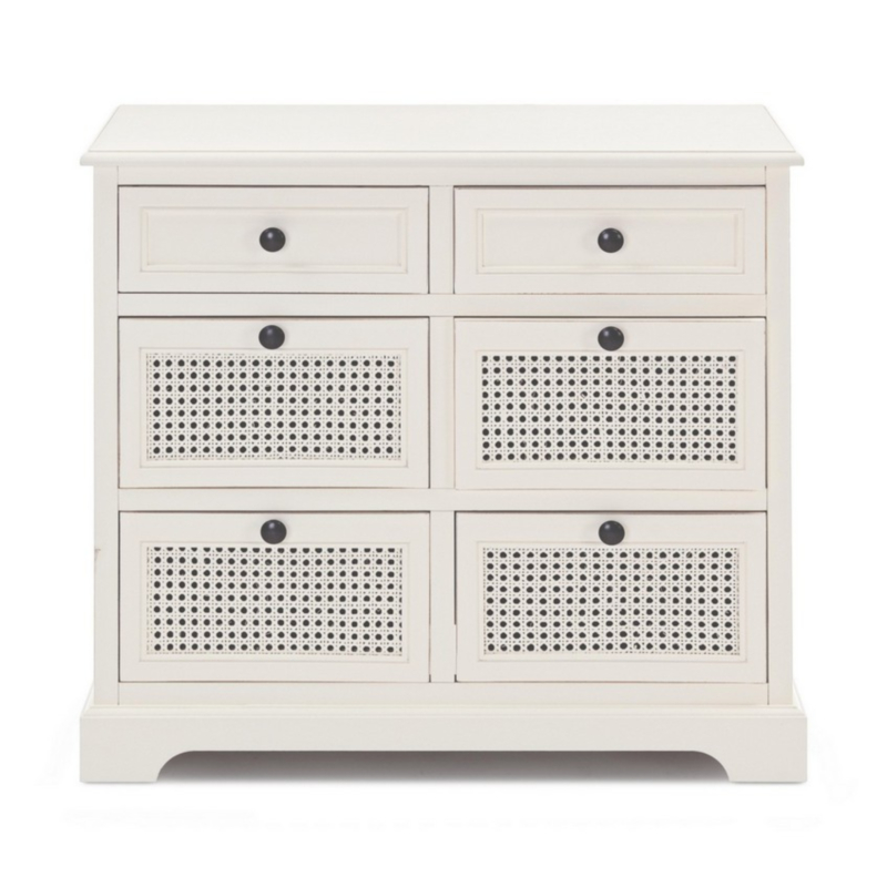 AMABEL CHEST OF DRAWERS 6DR