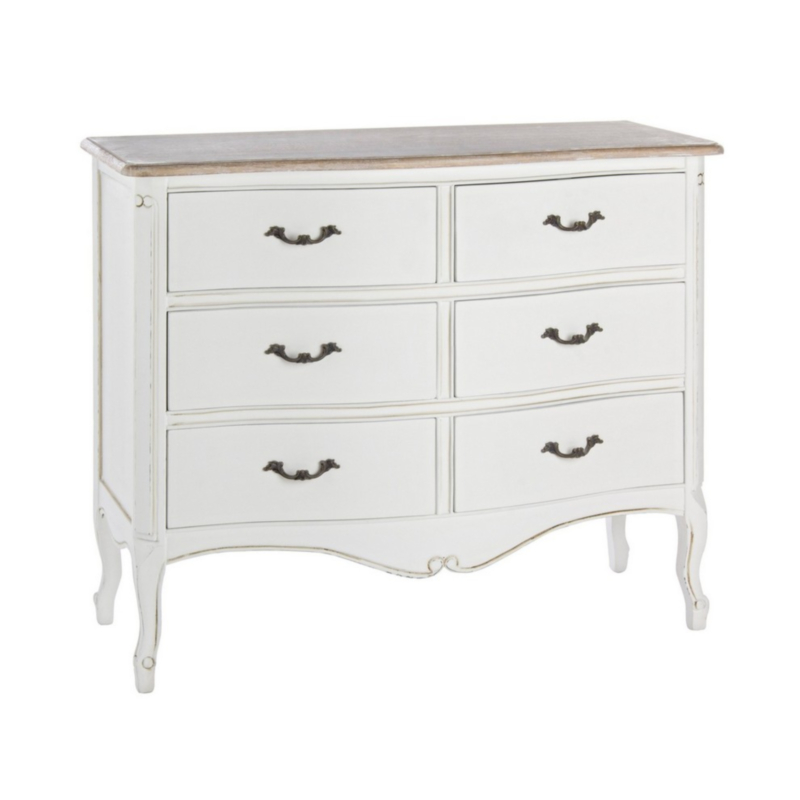 JUSTINE CHEST OF DRAWERS 6DR