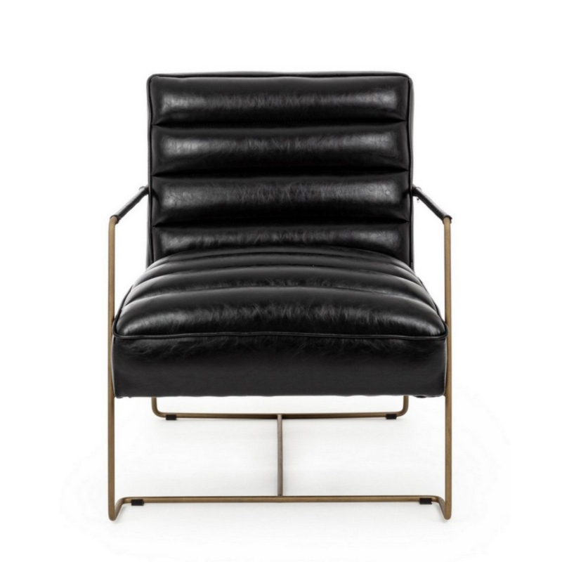 BRIANNA BLACK ARMCHAIR