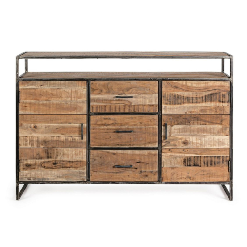 CREDENZA IN LEGNO 2 ANTE - ELMER