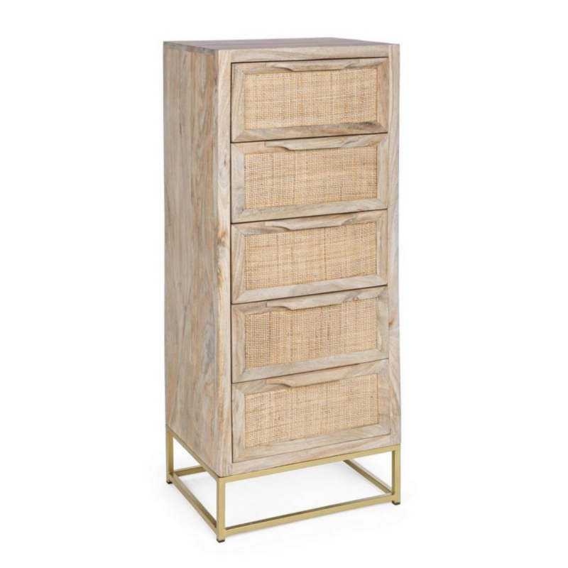 EXOR CHEST OF DRAWERS 5DR