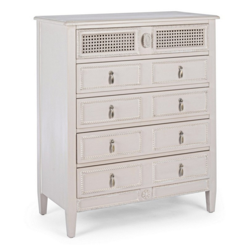 EUNICE CHEST OF DRAWERS 5DR