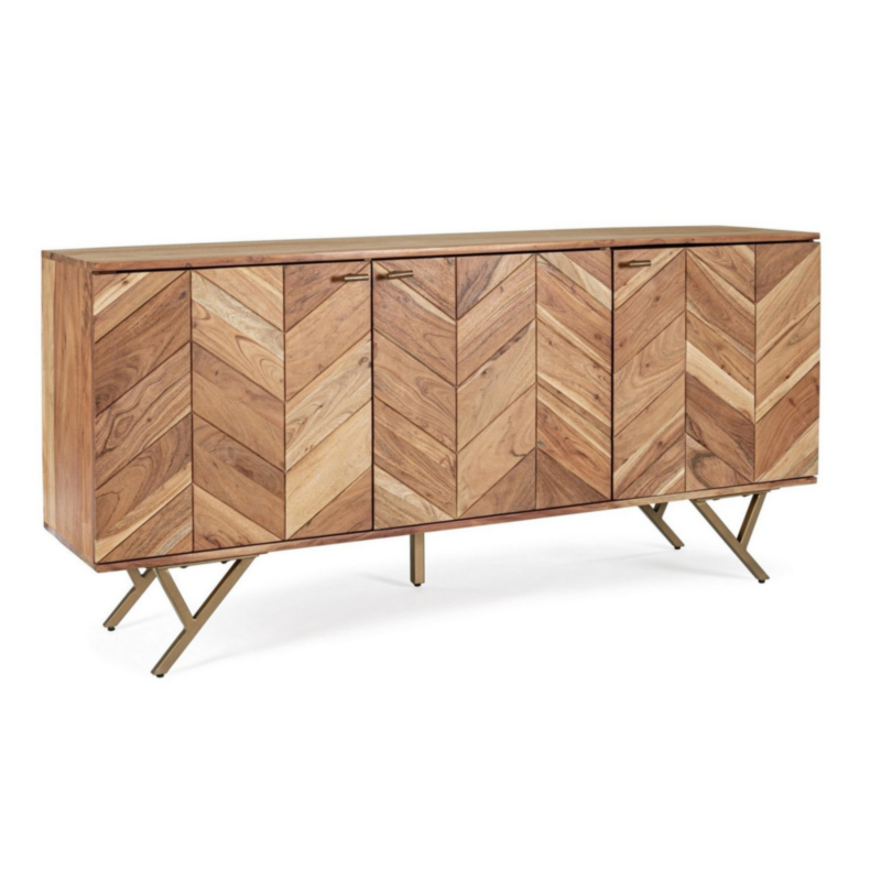 CREDENZA IN LEGNO 3 ANTE - RAIDA