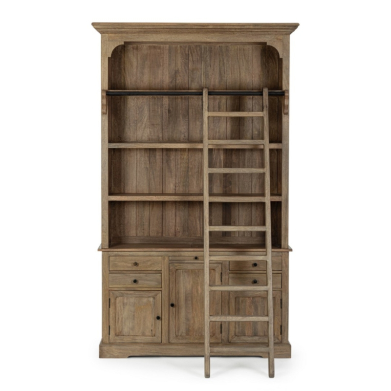 BÜCHERSCHRANK 3T-4SCH DOMITILLE