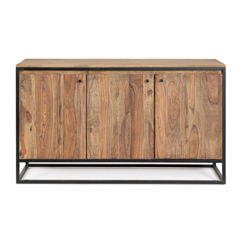 CREDENZA 3 ANTE IN LEGNO SHEESHAM - NARTAN