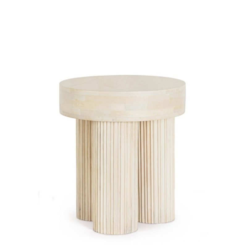 TAVOLINO IN LEGNO NATURALE D45 - DACCA