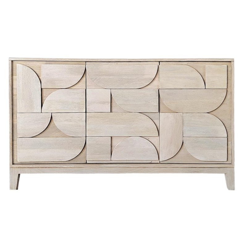 CREDENZA 3 ANTE IN LEGNO - ARCHITA