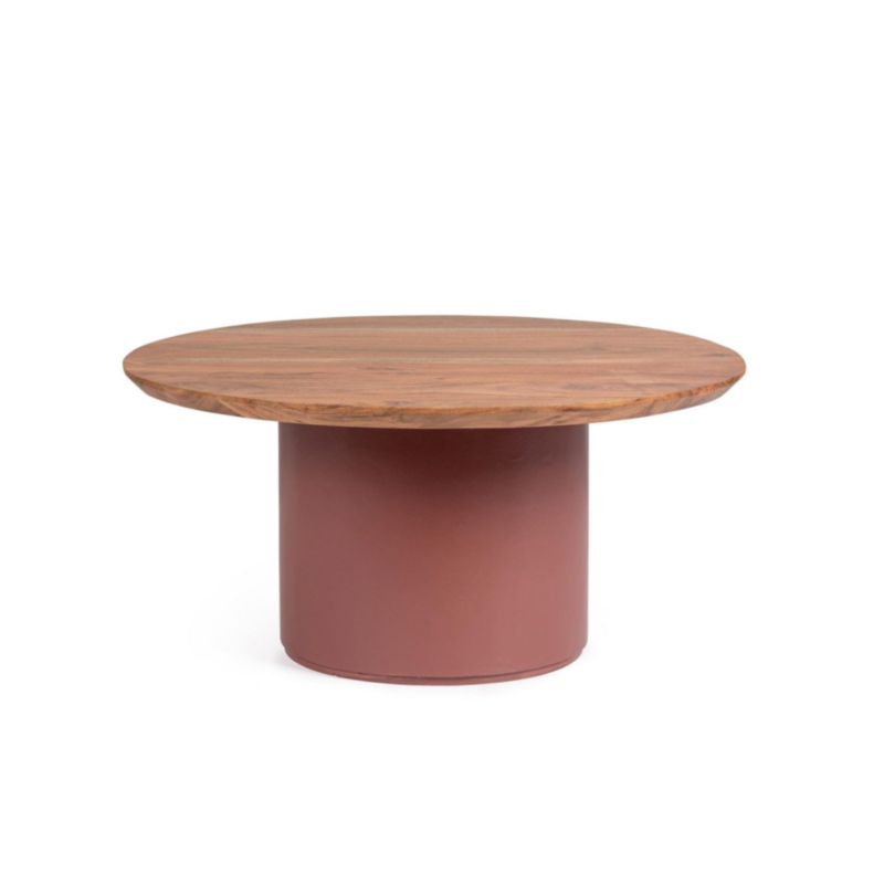 MESA AUX OJAS TERRACOTA D70