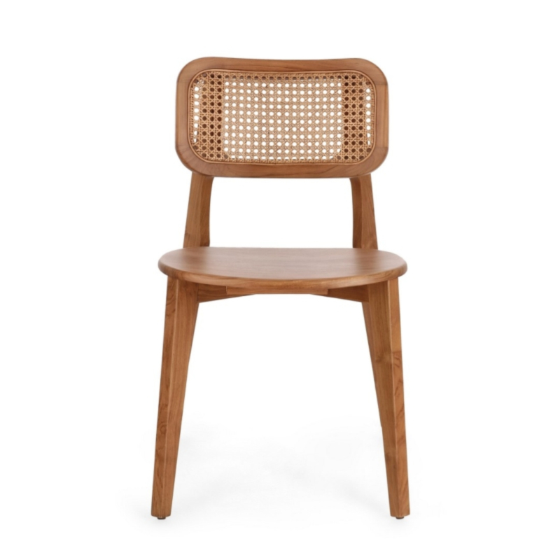 SEDIA IN LEGNO NATURALE - ABBY