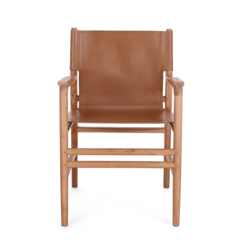 CHAISE AC-ACC CAROLINE COGNAC