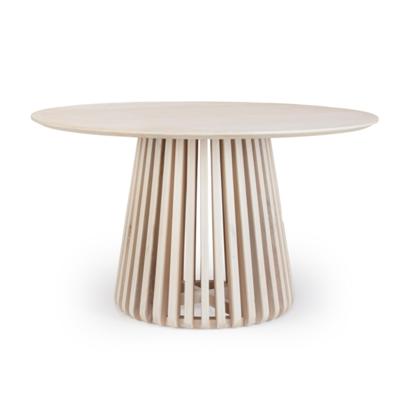 TAVOLO IN LEGNO NATURALE D130 - ODION