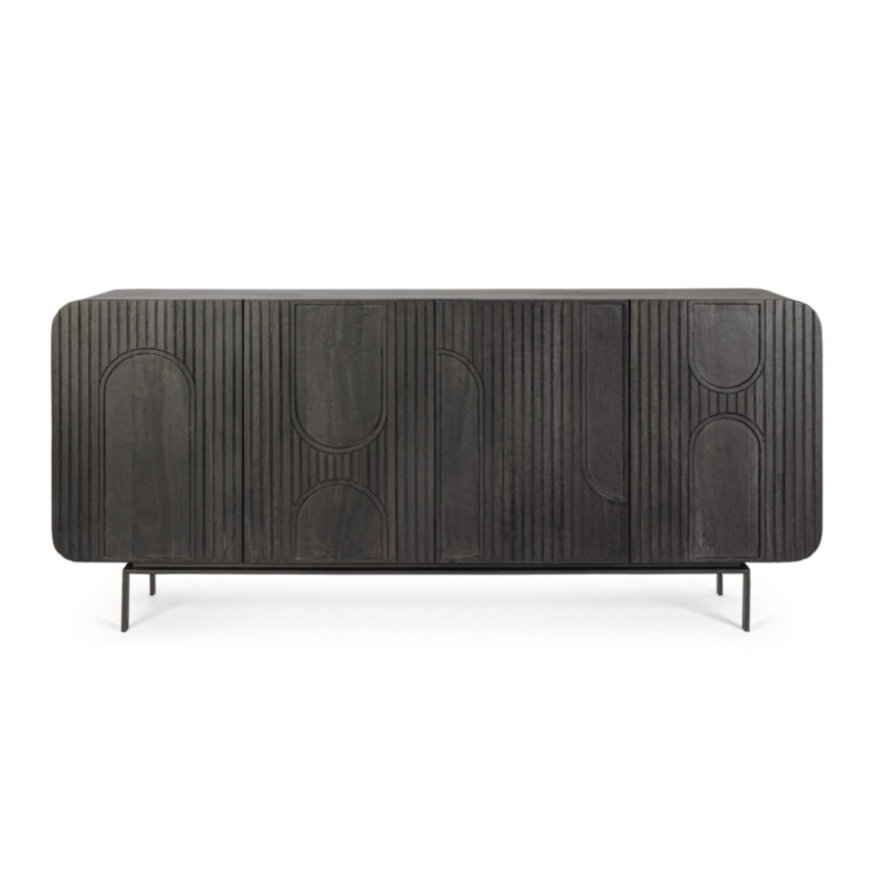 SIDEBOARD 4T ORISSA SCHWARZ