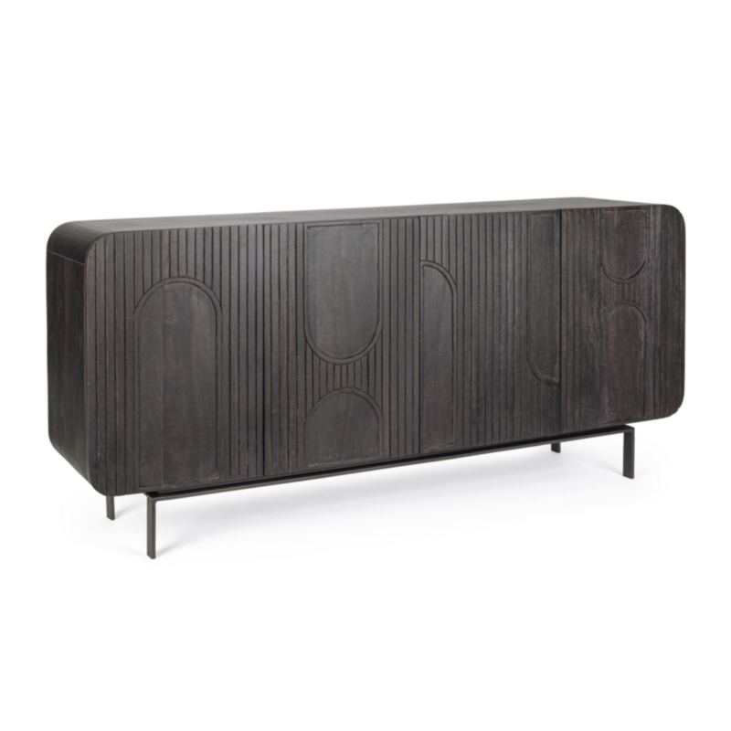 SIDEBOARD 4T ORISSA SCHWARZ