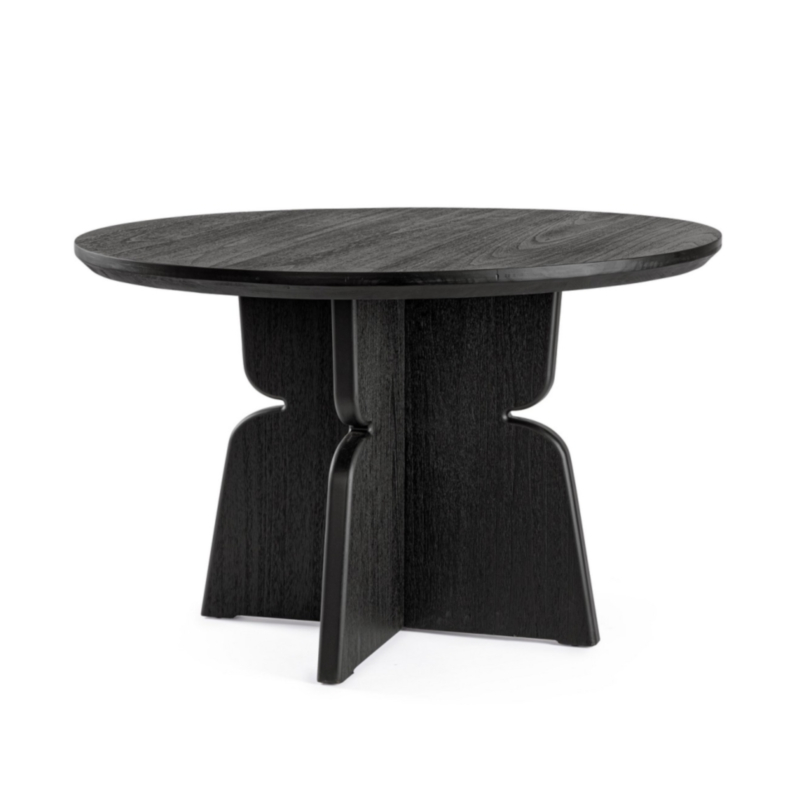 TAVOLO EMPIRE D120 NERO