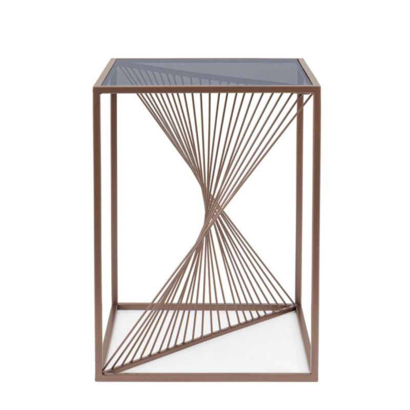 TAVOLINO ESPIRAL 40X40 COIN
