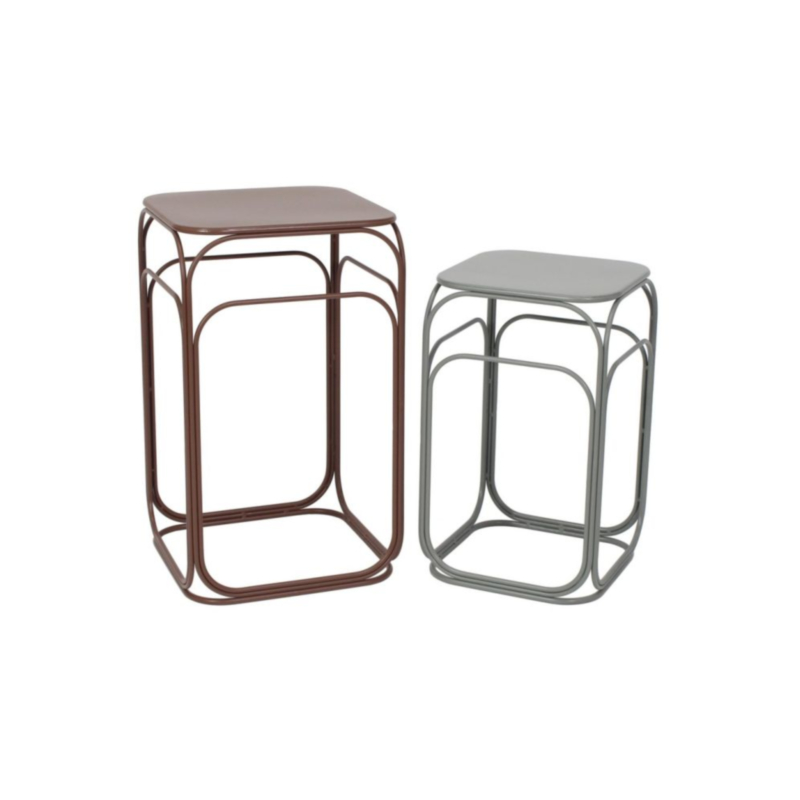 CLARITY SET2 SQ COFFEE TABLE